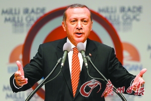 土耳其总理拒绝同奥马巴通电话（图）