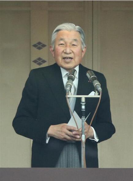 日本天皇82岁生日接受2.7万人朝贺 称心系受灾百姓（组图）