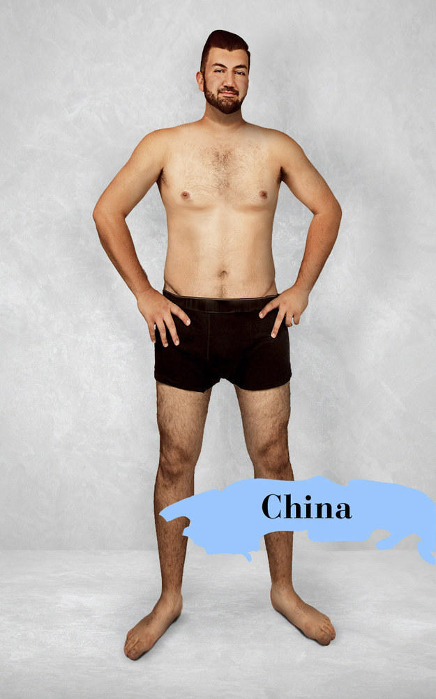 各国大神PS大叔全身照审美差距就是这么大（组图）