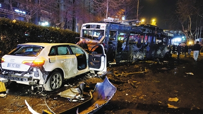 汽车炸弹袭土耳其至少37死125伤（图）