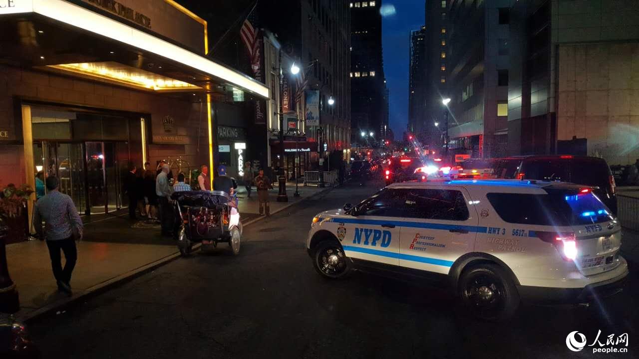 现场直击：爆炸发生后纽约曼哈顿市面平静