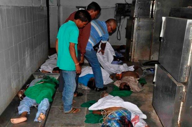 印度东部一家医院起火 造成至少19人死亡
