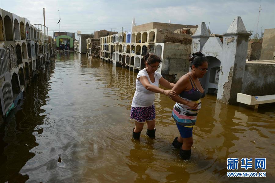 组图：秘鲁洪涝灾害已造成多人死亡