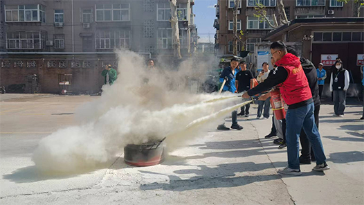 济南：消防宣传进社区 共建服务情暖基层