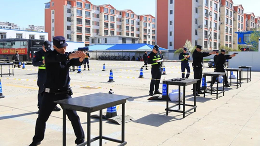 内蒙古扎鲁特旗总工会、旗公安局举办“石榴籽杯”警务技能实战大比武活动